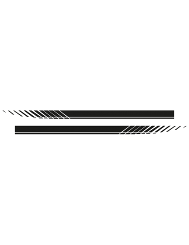 Adesivi Auto Strisce Laterali Per Mercedes Classe C - Decorazioni Vinili Adesive Fai-Da-Te - Foto 7