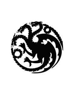 Casa Targaryen - Adesivo...