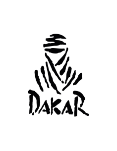 Dakar Rally - Adesivo Prespaziato