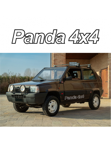 Fiat Panda 4x4 - Adesivo Prespaziato