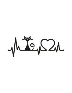 Love Gatto V2 - Adesivo...