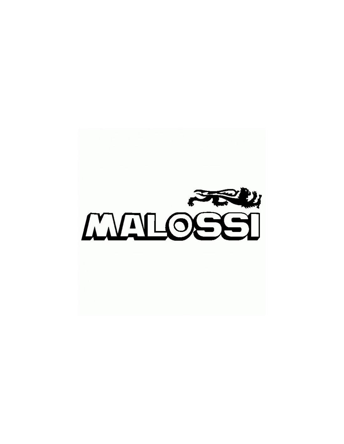 Malossi - Adesivo Prespaziato - AdesiviStore