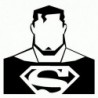 Superman - Adesivo Prespaziato