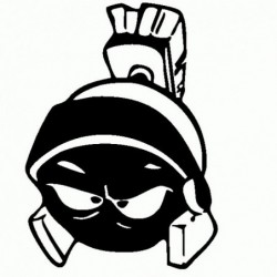 Marvin - Adesivo Prespaziato