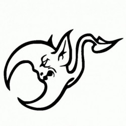 Luna - Adesivo Prespaziato