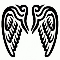 Ali Tribali - Adesivo Prespaziato