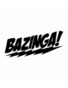 Bazinga 1 - Big Bang Theory - Adesivo Prespaziato