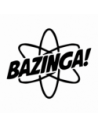 Bazinga 2 - Big Bang Theory - Adesivo Prespaziato