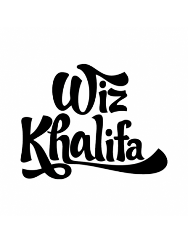 Firma Wiz Khalifa - Adesivo Prespaziato