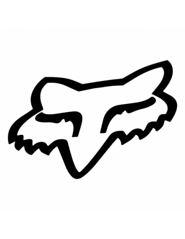 Logo Fox - Adesivo Prespaziato