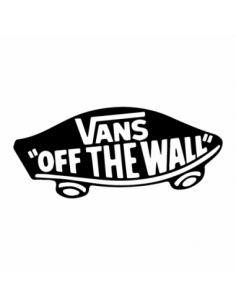 Logo Vans Off The Wall - Adesivo Prespaziato