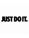Nike Just Do It - Adesivo Prespaziato
